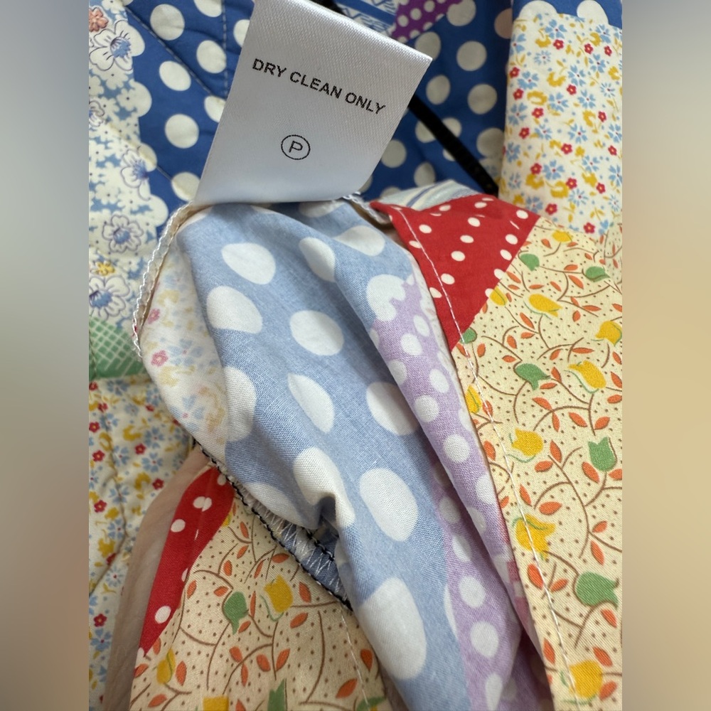 Hunter Bell Multicolor Patchwork Blouse, Nwot, Si… - image 6